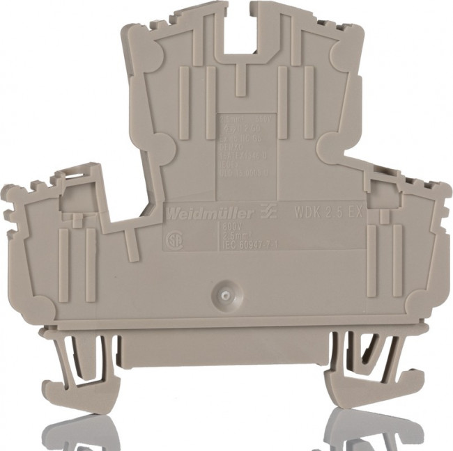 1029100000, W Series Dark Beige Double Level Terminal Block, 0.5 4mm², Double-Level, Screw Termination