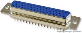 SPC15379, D SUB CONNECTOR, STANDARD, 50 POSITION, RECEPTACLE