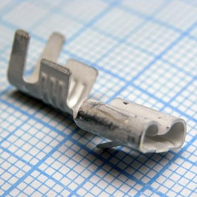 Контакт гнездовой 1/02505-03 (в колодку 2.5...4,0мм2 Покр. олово-висмут 2..3мкм)