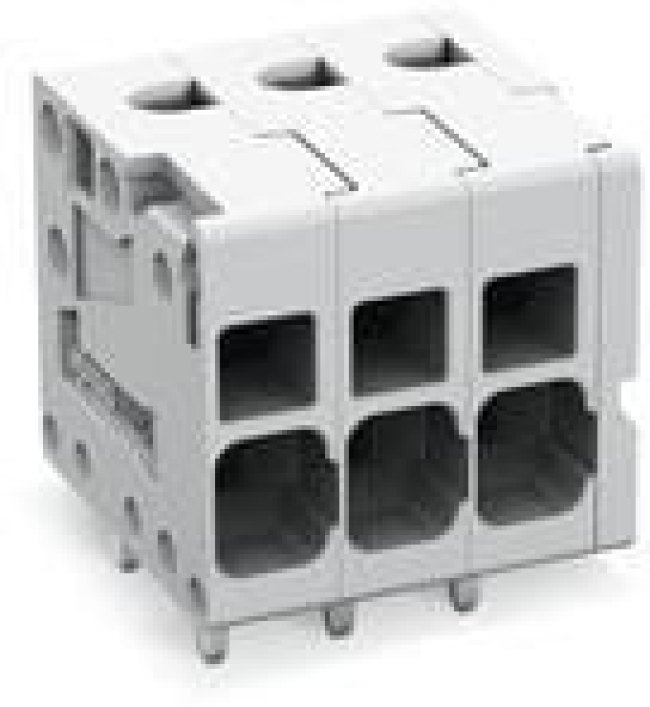 2624-1106, TB, WIRE TO BOARD, 6POS, 24-10AWG