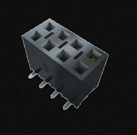 SSM-108-L-DV-K-TR, SSM Series Straight Surface Mount PCB Socket, 16-Contact, 2-Row, 2.54mm Pitch, SMT Termination SSM-108-L-DV-K-TR, SSM Series Straight Surface Mount PCB Socket, 16-Contact, 2-Row, 2.54mm Pitch, SMT Termination