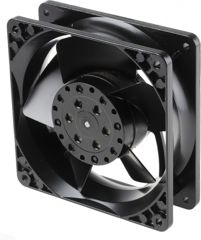 4656 NU, 4000 N Series Axial Fan, 230 V ac, AC Operation, 160m³/h, 19W, 840mA Max, IP54, 119 x 119 x 38mm