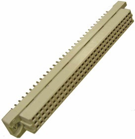 DIN41612 3*32 64 розетка, Разъём DIN , 64 контакта