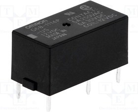 G6B-1114P-US-12DC, Реле электромагнитное, SPST-NO, Uобмотки 12VDC, 5A/250VAC
