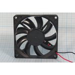 Вентилятор бесщёточный 12В, 80x80x15мм, шариковый подшипник, 3000об/мин, ВН397 вент 80x80x15\ 12В\0,