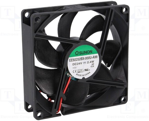 Вентилятор SUNON EE92252BX-000U-A99 24DC 2.4W 92x25 2pin 0.1A 2pin