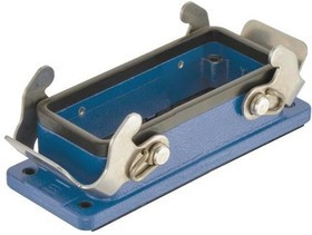 09365161301, Heavy Duty Power Connectors 16B Ex Blkhd Housing Double Lever, METAL