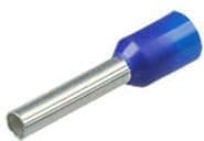 Клемма наконечник на кабель , 2,2x12мм, 2,5мм, 2,5мм2, обжимная, синий, LT025012