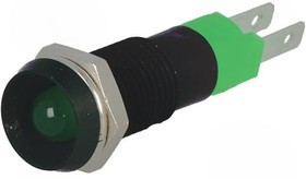 SMDD 08214, Индикат.лампа: LED, вогнутый, 24-28ВDC, Отв: d8,2мм, IP67, металл SMDD 08214, Индикат.лампа: LED, вогнутый, 24-28ВDC, Отв: d8,2мм, IP67, металл