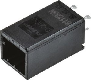 1318123-2, Dynamic 2000 Series Straight Through Hole PCB Header, 3 Contact(s), 2.5mm Pitch, 1 Row(s), Shrouded
