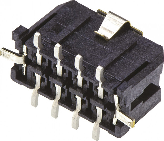 43045-0819, Pin Header, Power, Wire-to-Board, 3 mm, 2 Rows, 8 Contacts, Micro-Fit 3.0 43045 Series