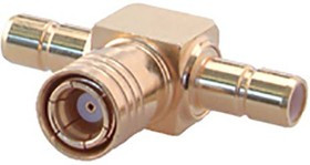 43_SMB-50-0-2/111_NE, Straight 50 Coaxial Adapter Socket Plug 4GHz