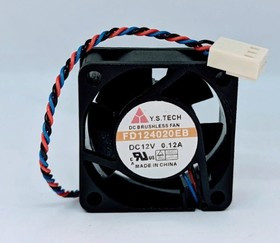 Вентилятор Y.S.Tech FD124020EB 40x20мм 12V 1.44W 0.12A