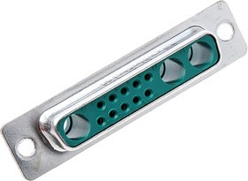 DB13W3SA00LF, DW 13 Way Panel Mount D-sub Connector Socket DB13W3SA00LF, DW 13 Way Panel Mount D-sub Connector Socket