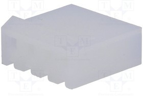 A3960H-04P-1, Вилка, провод-плата, "мама", 3,96мм, PIN: 4, без контактов, 250В, 7А