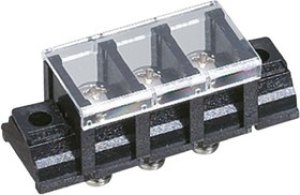 TS12-3E, Barrier Strip, 11mm Pitch, 15A, 250 V, Screw Down Termination