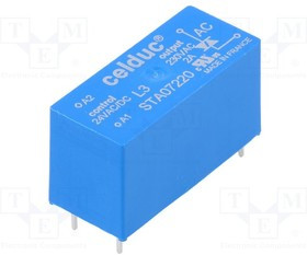 STA07220, Реле: полупроводниковое, SPST-NO, Uупр: 15-30ВDC, Uупр: 15-30ВAC