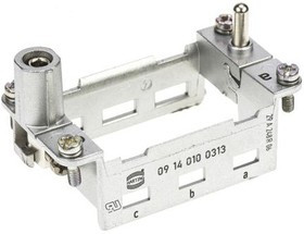 Разъем PLS-28RM-12P вилка, контакты 12P, резьба М30, монтаж на блок фланец 4 отверстия