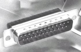 K88X-ED-9P-BRJ, D-Sub Standard Connectors D9M VERT HIPROF FRM W/BRD LCK J/S