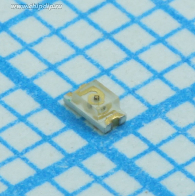 598-8010-102F, Standard LEDs - SMD Red Water Clr 80mcd 642nm