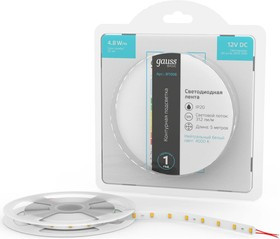 Лента Basic 12V 4,8W/m 312lm/m 4000K IP20 LED 5m 1/100 BT006