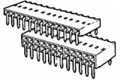89883-310LF, Board to Board &amp; Mezzanine Connectors 20P HRIZ TMT DR RCPT AU W/O LOCATING PEG