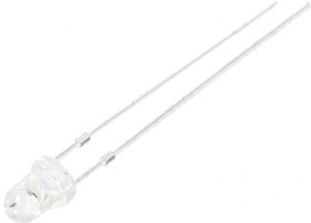 OSY5JA3D61A-IJ, LED; 3mm; yellow; 330?500mcd; 60°; Front: convex; 1.8?2.6V