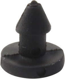 POF-40022, Резиновая прокладка / ножка, Прессовая Посадка, 1.6 мм, 7.9 мм, Круглая, Черный POF-40022, Резиновая прокладка / ножка, Прессовая Посадка, 1.6 мм, 7.9 мм, Круглая, Черный