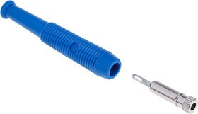 930320102, Blue Female Banana Socket, 2mm Connector, Solder Termination, 6A