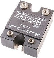D4D12, Реле 3.5-32VDC, 12A/400VDC