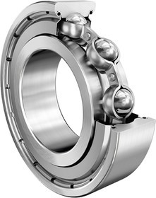 6316-2Z-C3 Single Row Deep Groove Ball Bearing- Both Sides Shielded 80mm I.D, 170mm O.D