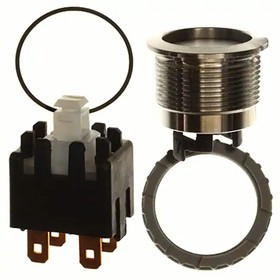 1241.6831.1120000, Pushbutton Switches Latch 12A 250VAC 22MM ST SF