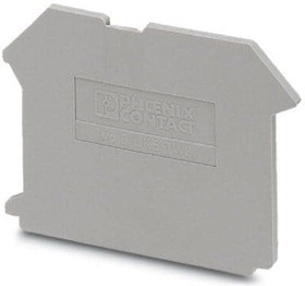 1923034, Terminal Block Tools &amp; Accessories D-UK 5-TWIN GRAY END COVER