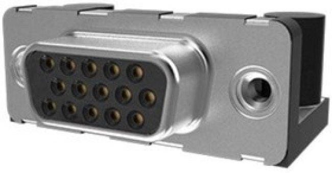 CD15S13E4RL12LF, D-Sub High Density Connectors DSUB RA PIP STB 15SKT