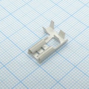 180464-2, Клемма быстрого соединения 6.35мм серия 250 FASTON под обжим 13AWG