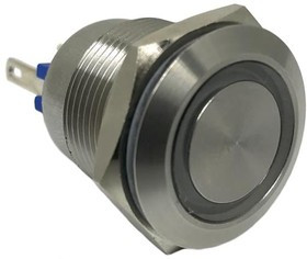 MPI002/TE/RD/24, Переключатель: антивандальный, Пол: 2, SPST-NO, 0,05A/24ВDC, IP66 MPI002/TE/RD/24, Переключатель: антивандальный, Пол: 2, SPST-NO, 0,05A/24ВDC, IP66