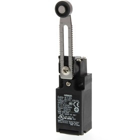 D4N412G, Limit Switch, Adjustable Roller Lever, 1NC + 1NO, 2 Snap-Action Contacts D4N412G, Limit Switch, Adjustable Roller Lever, 1NC + 1NO, 2 Snap-Action Contacts