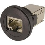 09454521561, Гнездо RJ45, 22мм, har-port, -25-70°C, d22,3мм, IP20, Цвет: черный 09454521561, Гнездо RJ45, 22мм, har-port, -25-70°C, d22,3мм, IP20, Цвет: черный