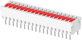5161390-8, DIP / SIP переключатель, 8 схем(-а), Ползунок, Сквозное Отверстие, SPST, 50 В, 25 мА