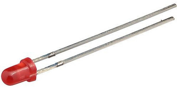 GNL-3014HD, Светодиод красный 60° d=3мм 5-10мКд 700нМ (Red)