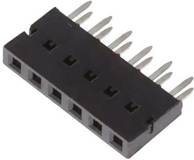 68684-306, CONNECTOR, RCPT, 6POS, 1ROW, 2.54MM 68684-306, CONNECTOR, RCPT, 6POS, 1ROW, 2.54MM