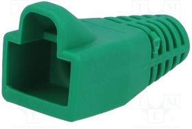 MHRJ45SRB-G, Корпус вилки RJ45, 6мм, Цвет: зеленый