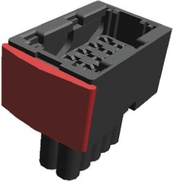 1-963214-1, Основа разъема для тяжелых условий, Серия Junior Power Timer, Монтаж на Кабель