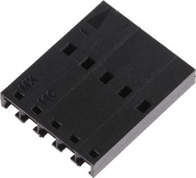 50-57-9005, SL Female Connector Housing, 2.54mm Pitch, 5 Way, 1 Row