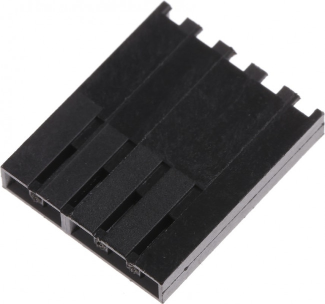 50-57-9005, SL Female Connector Housing, 2.54mm Pitch, 5 Way, 1 Row 50-57-9005, SL Female Connector Housing, 2.54mm Pitch, 5 Way, 1 Row