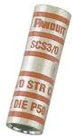 SCS2/0-X, Terminals COPPER SPLICE SHORT BRL 2/0 AWG