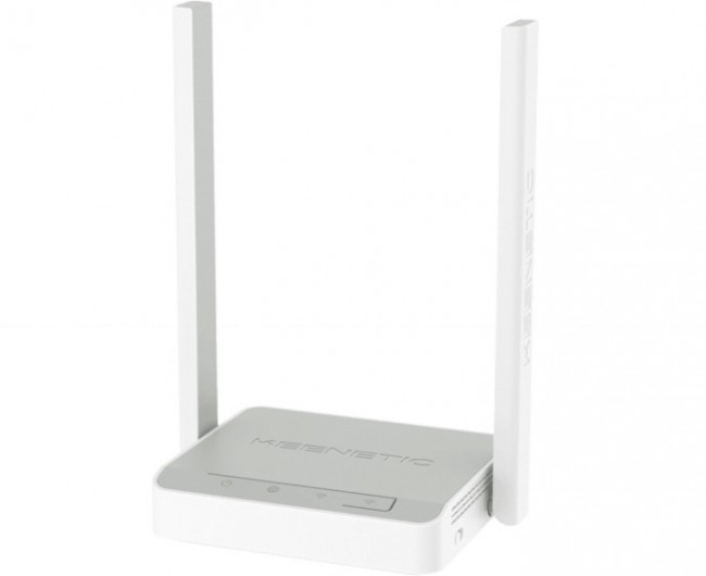 Wi-Fi роутер KEENETIC Start, N300, белый [kn-1112]