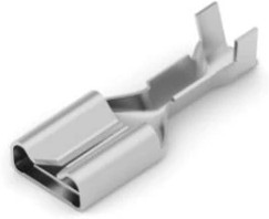 2238204-3, Terminals FASTON 250 STD REC S TR FCRIMP 22-18 TPBR