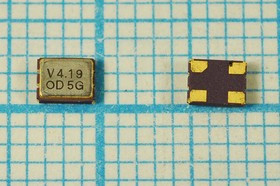 Кварцевый генератор 4.194304МГц, 3.3В, HCMOS в корпусе SMD 3.2x2.5мм, гк 4194,304 \\SMD03225C4\CM\ 3