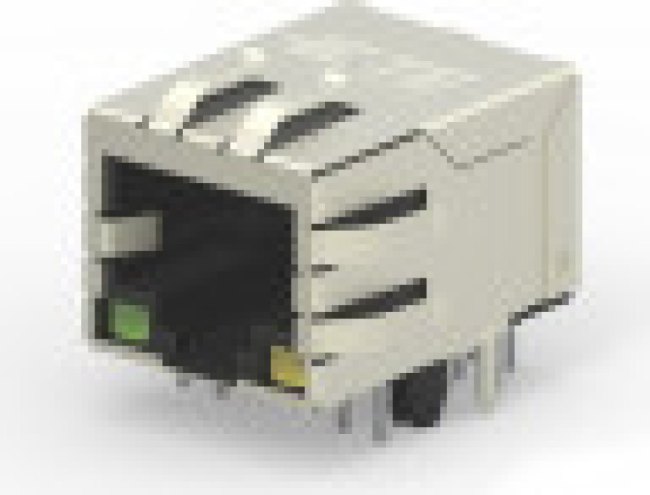 1-2301994-0, Modular Connectors / Ethernet Connectors 1GB LED 1X1 3.62mm plug